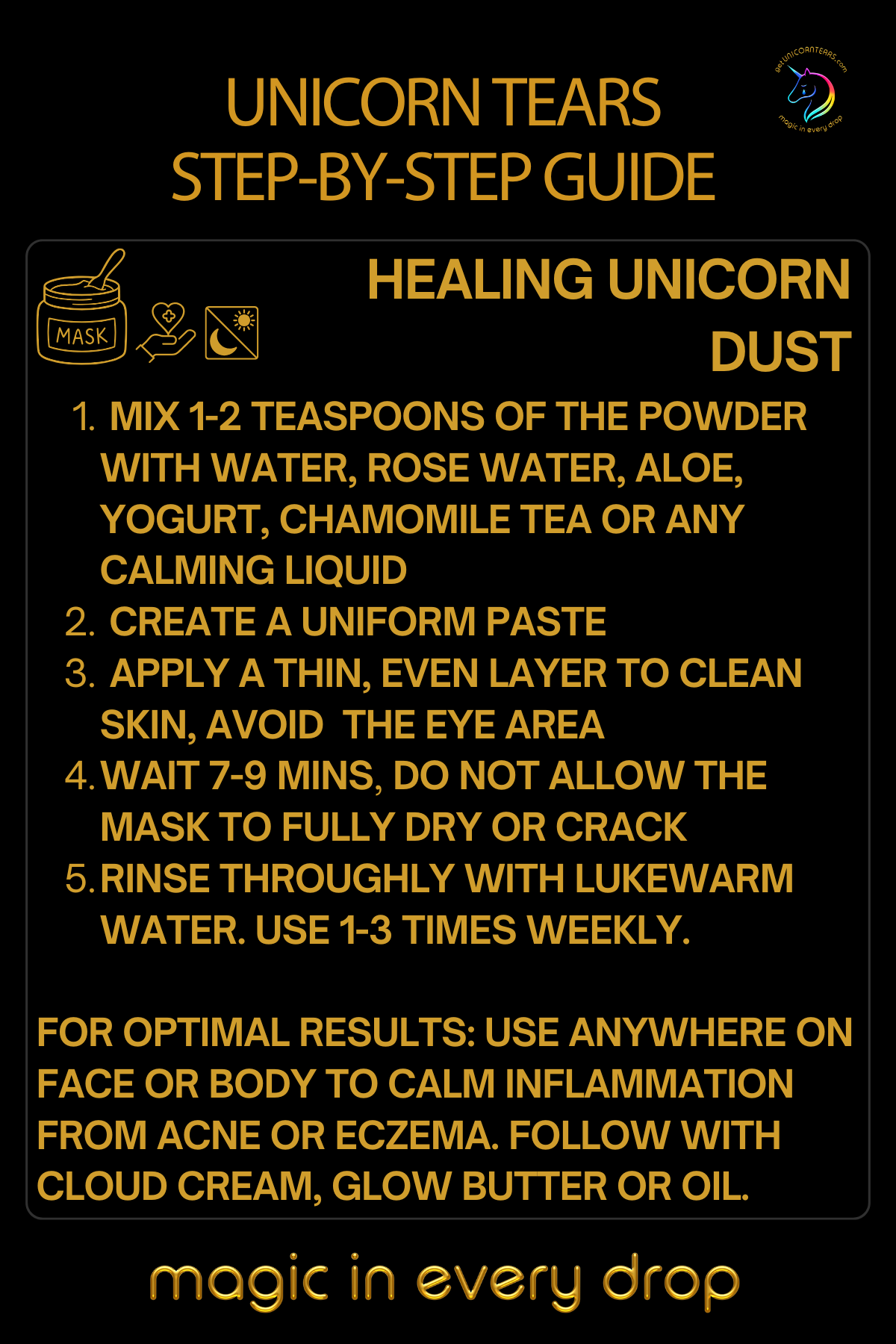 Healing Unicorn Dust