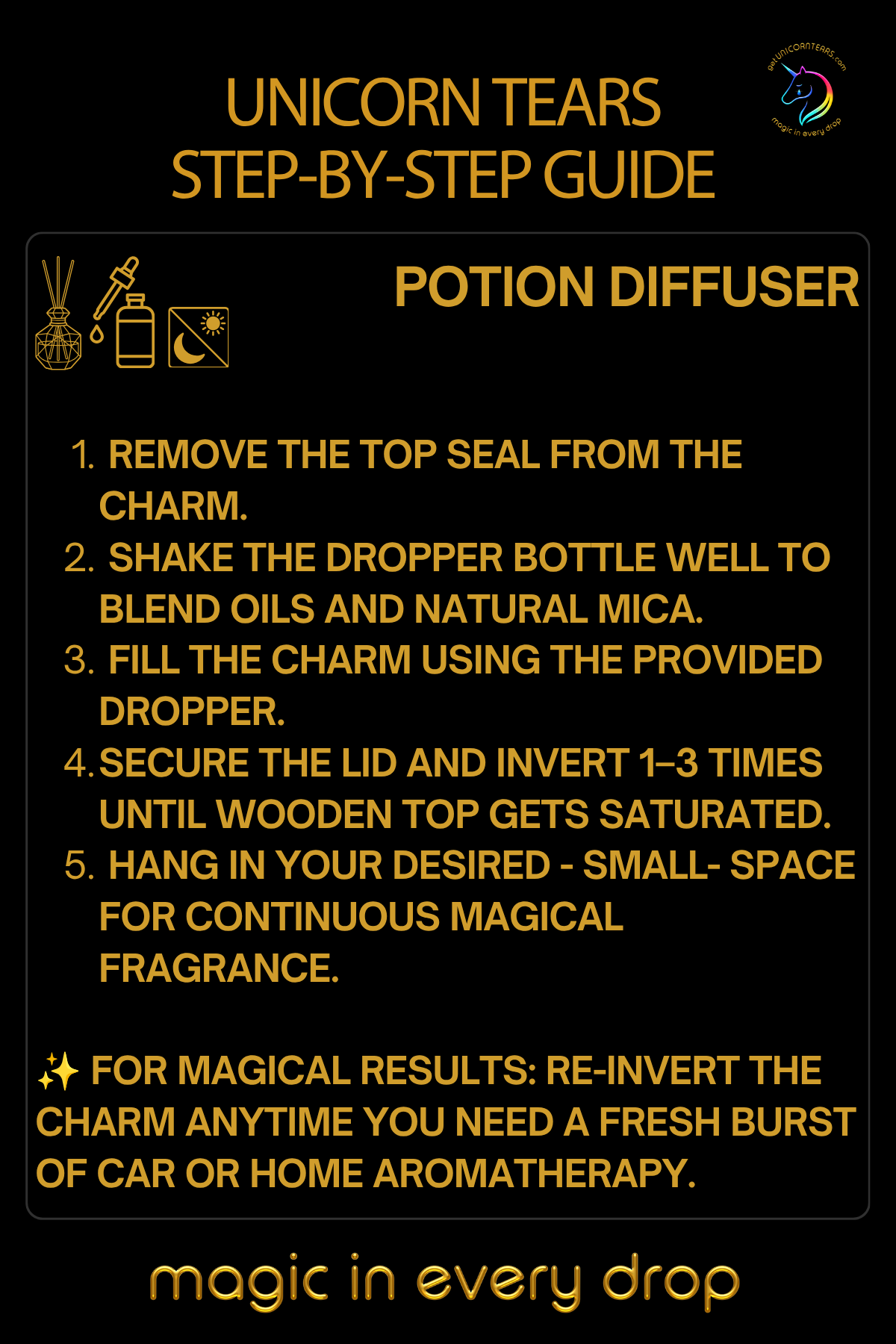 Magical Luxe Potion Diffuser