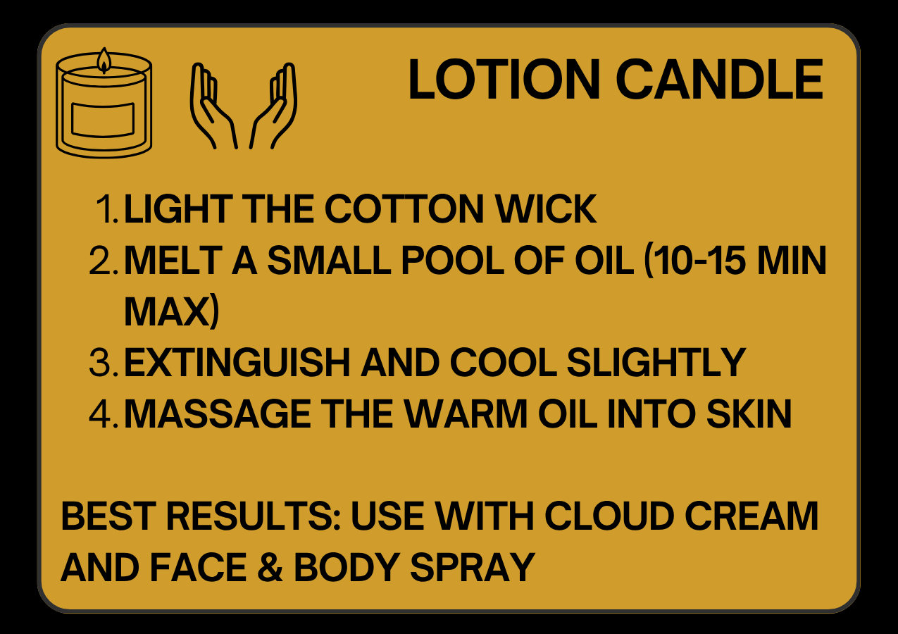 Vela de loción Aura de lujo mágico