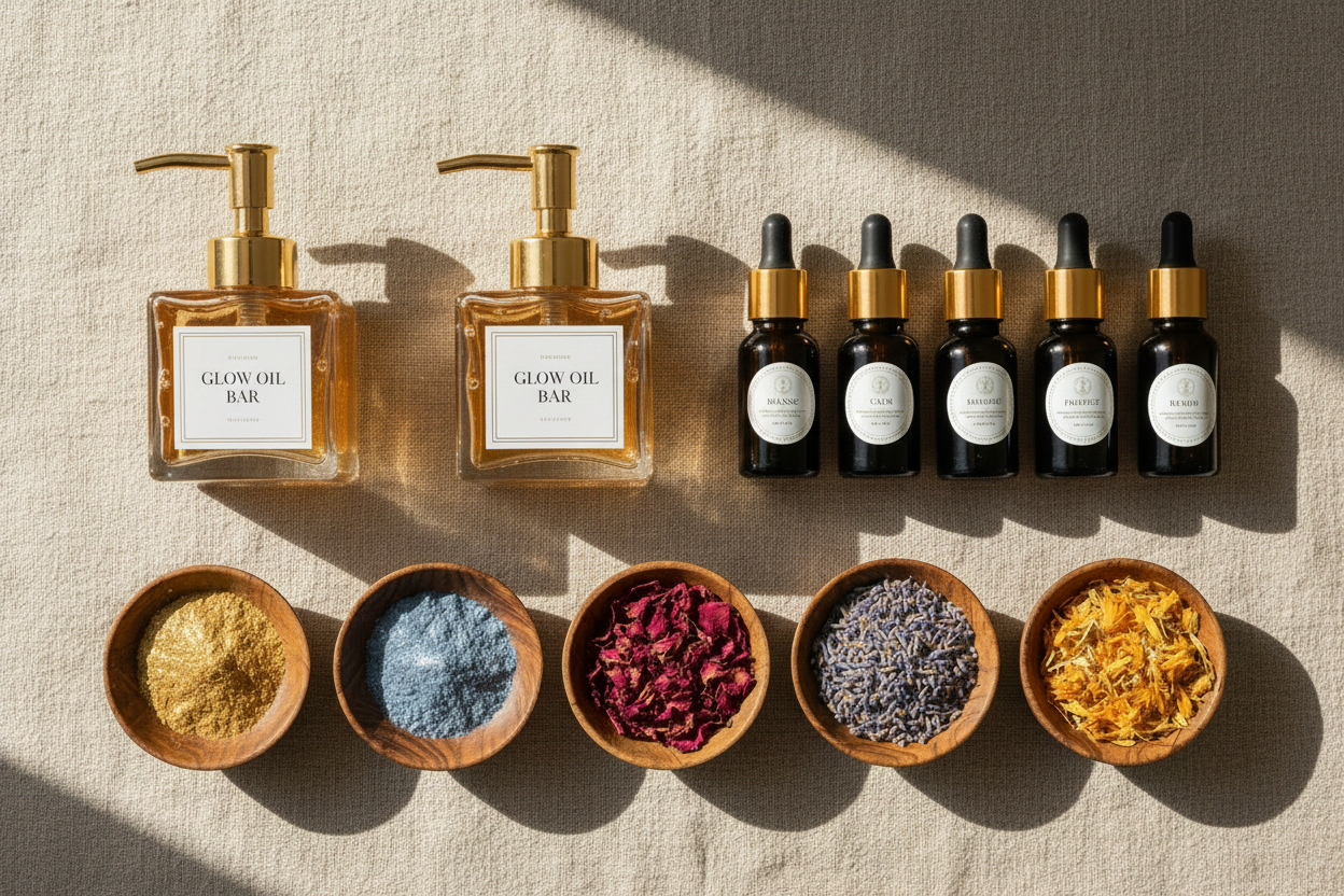 Mi barra de aceites iluminadores $25 Experiencia clásica con aceites iluminadores